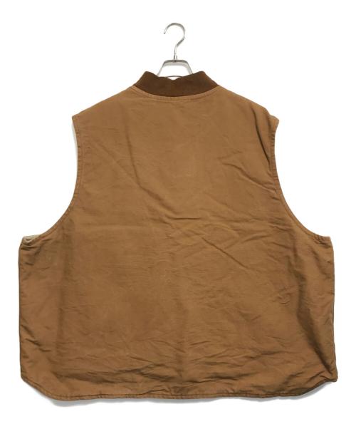 CarHartt（カーハート）CarHartt (カーハート) ダックベスト ブラウン サイズ:4XLの古着・服飾アイテム