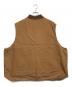 CarHartt (カーハート) ダックベスト ブラウン サイズ:4XL：12000円