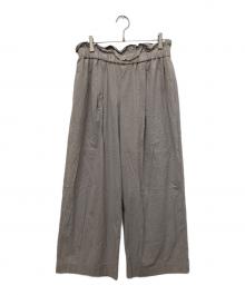 JOURNAL STANDARD（ジャーナルスタンダード）の古着「ウォッシャブルC/LIVIS ワイドパンツ」｜ベージュ