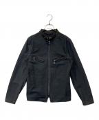 Schottショット）の古着「COTTON CAFE RACER JKT コットンカフェレーサージャケット 3122002」｜ブラック