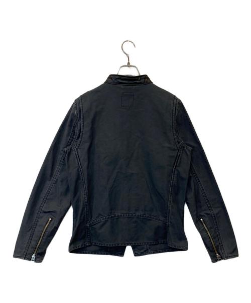 Schott（ショット）Schott (ショット) COTTON CAFE RACER JKT コットンカフェレーサージャケット 3122002 ブラック サイズ:Sの古着・服飾アイテム