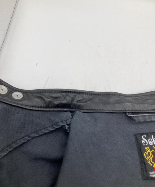 Schott（ショット）Schott (ショット) COTTON CAFE RACER JKT コットンカフェレーサージャケット 3122002 ブラック サイズ:Sの古着・服飾アイテム