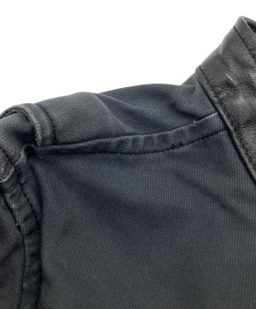 Schott（ショット）Schott (ショット) COTTON CAFE RACER JKT コットンカフェレーサージャケット 3122002 ブラック サイズ:Sの古着・服飾アイテム