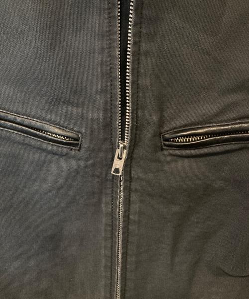 Schott（ショット）Schott (ショット) COTTON CAFE RACER JKT コットンカフェレーサージャケット 3122002 ブラック サイズ:Sの古着・服飾アイテム