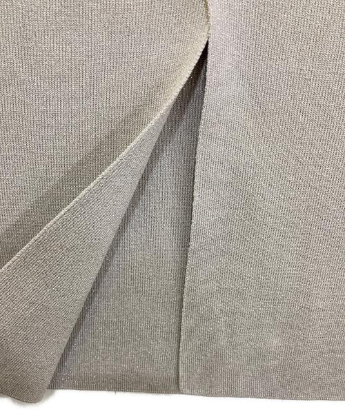 CLOTH&CROSS（クロスアンドクロス）CLOTH&CROSS (クロスアンドクロス) ラメニットスカート グレー サイズ:2の古着・服飾アイテム