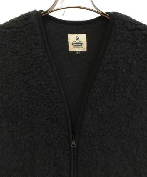 coldbreaker（コールドブレーカー）COLDBREAKER (コールドブレーカー) ボアベスト ブラック サイズ:Mの古着・服飾アイテム