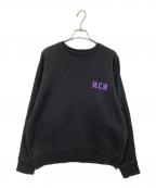 Americana×MICA&DEALアメリカーナ×マイカアンドディール）の古着「M.C.Wロゴスウェット」｜チャコールグレー