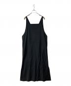 LE PHILル フィル）の古着「ライトドライウールキャミソールドレス 534-3140006」｜ブラック