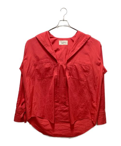 JUN MIKAMI（ジュン ミカミ）JUN MIKAMI (ジュン ミカミ) ORG ブロードフードPO レッド サイズ:FREEの古着・服飾アイテム