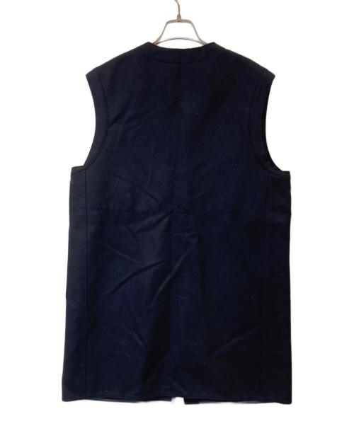 BACCA（バッカ）BACCA (バッカ) ダブルクロスヘビーメルトン ミドルベスト ネイビー サイズ:36の古着・服飾アイテム