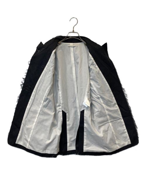 Little suzie（リトルスージー）little Suzie (リトルスージー) Wool Twill Unhemmed Tailored Jacket ウールツイルアンヘムドテーラードジャケット グレー サイズ:38の古着・服飾アイテム