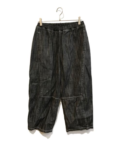 Y's for living（ワイズフォーリビング）Y'S for living (ワイズフォーリビング) イージーデニムパンツ ブラック サイズ:Freeの古着・服飾アイテム