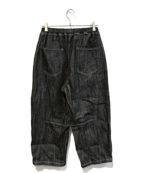 Y's for living（ワイズフォーリビング）Y'S for living (ワイズフォーリビング) イージーデニムパンツ ブラック サイズ:Freeの古着・服飾アイテム