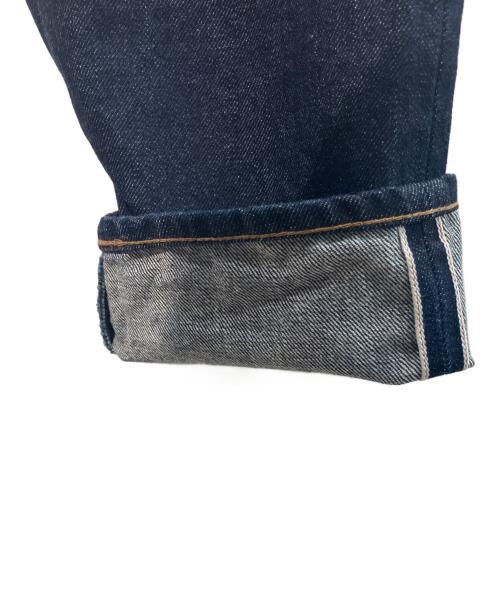 uniform experiment（ユニフォームエクスペリメント）uniform experiment (ユニフォームエクスペリメント) WASHED SLIM FIT JEANS　25SS　UE-250012 インディゴ サイズ:1の古着・服飾アイテム