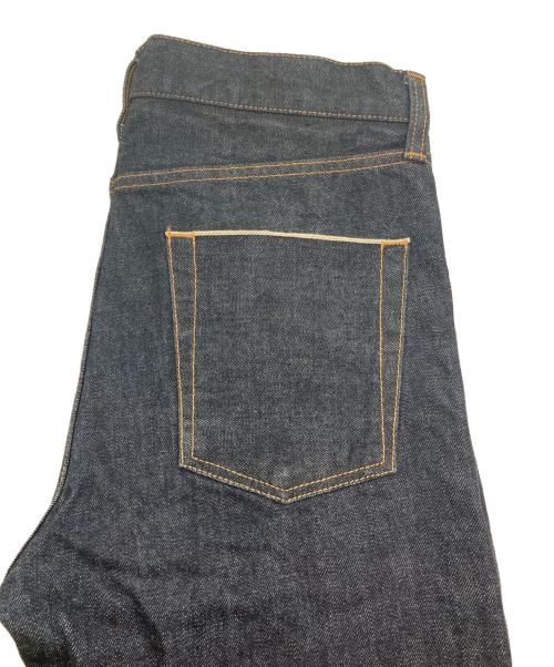 uniform experiment（ユニフォームエクスペリメント）uniform experiment (ユニフォームエクスペリメント) WASHED SLIM FIT JEANS　25SS　UE-250012 インディゴ サイズ:1の古着・服飾アイテム