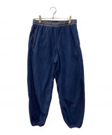 UNDERCOVER×FRAGMENT DESIGN（アンダーカバー×フラグメントデザイン）の古着「POLARTECフリースパンツ」｜ネイビー