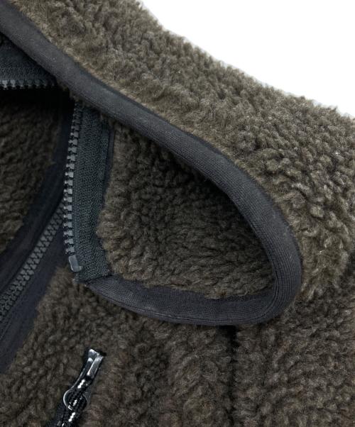 DEUXIEME CLASSE（ドゥーズィエム クラス）Deuxieme Classe (ドゥーズィエム クラス) ボアブルゾン ブラウン サイズ:-の古着・服飾アイテム