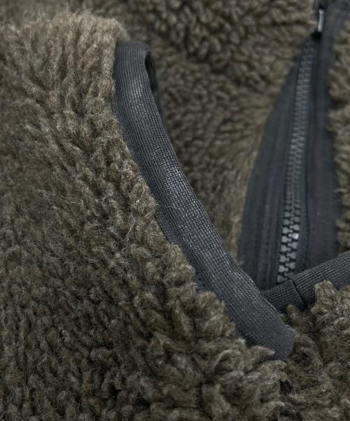 DEUXIEME CLASSE（ドゥーズィエム クラス）Deuxieme Classe (ドゥーズィエム クラス) ボアブルゾン ブラウン サイズ:-の古着・服飾アイテム