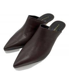 中古・古着通販】MARNI (マルニ) フスベット レザーストラップサンダル