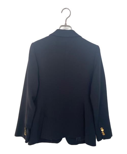 l'heritage martinique（レリタージュ マルティニーク）l'heritage martinique (レリタージュ マルティニーク) W/Eダブルクロスピークドラペルジャケット ブラック サイズ:Fの古着・服飾アイテム