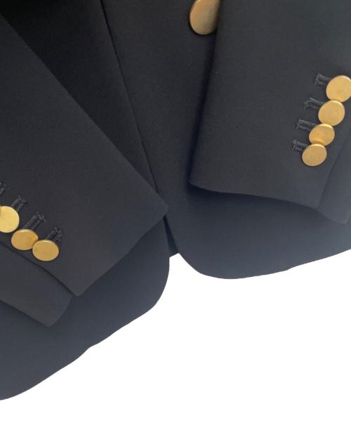 l'heritage martinique（レリタージュ マルティニーク）l'heritage martinique (レリタージュ マルティニーク) W/Eダブルクロスピークドラペルジャケット ブラック サイズ:Fの古着・服飾アイテム