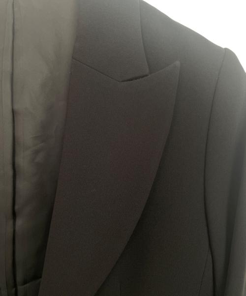 l'heritage martinique（レリタージュ マルティニーク）l'heritage martinique (レリタージュ マルティニーク) W/Eダブルクロスピークドラペルジャケット ブラック サイズ:Fの古着・服飾アイテム