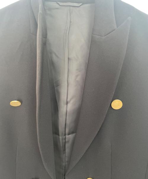 l'heritage martinique（レリタージュ マルティニーク）l'heritage martinique (レリタージュ マルティニーク) W/Eダブルクロスピークドラペルジャケット ブラック サイズ:Fの古着・服飾アイテム