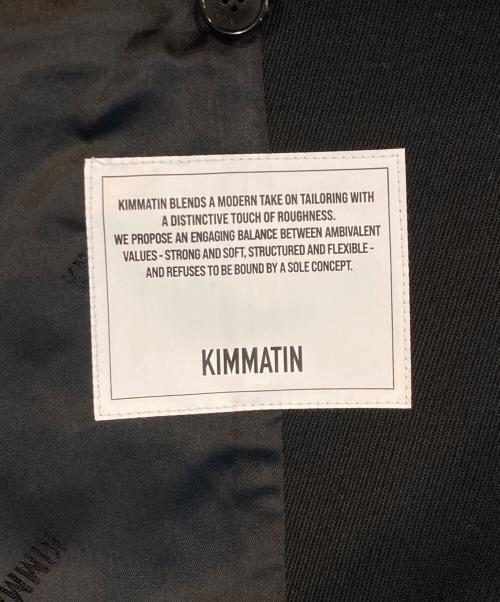 KIMMATIN（キムマーティン）KIMMATIN (キムマーティン) BELTED DOUBLE JACKET ブラック サイズ:FREEの古着・服飾アイテム
