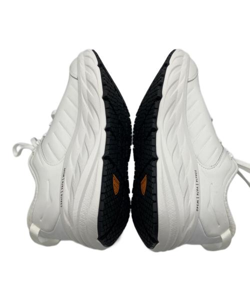 HOKAONEONE（ホカオネオネ）HOKAONEONE (ホカオネオネ) ボンダイ SR BONDI SR　ローカットスニーカー ホワイト サイズ:24の古着・服飾アイテム