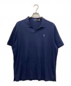 POLO RALPH LAURENポロ・ラルフローレン）の古着「スキッパーポロシャツ」｜ネイビー