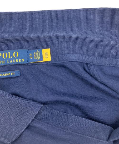 POLO RALPH LAUREN（ポロ・ラルフローレン）POLO RALPH LAUREN (ポロ・ラルフローレン) スキッパーポロシャツ ネイビー サイズ:XLの古着・服飾アイテム