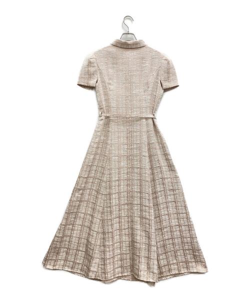 HER LIP TO（ハーリップトゥ）Her lip to (ハーリップトゥ) Annecy Belted Dress ピンク サイズ:Mの古着・服飾アイテム