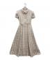 Her lip to（ハーリップトゥ）の古着「Annecy Belted Dress」｜ピンク