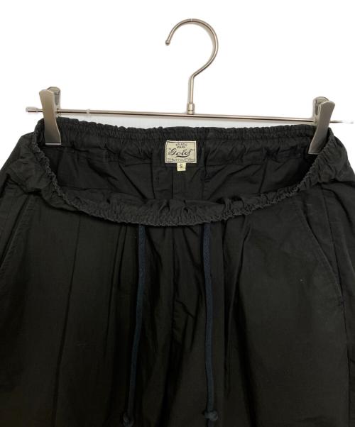 gold（ゴールド）gold (ゴールド) COTTON / NYLON RIPSTOP OVER PANTS ブラック サイズ:Sの古着・服飾アイテム