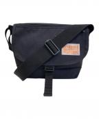 Manhattan Portage×LAUREN MARTINマンハッタンポーテージ×）の古着「メッセンジャーバッグ」｜ブラック