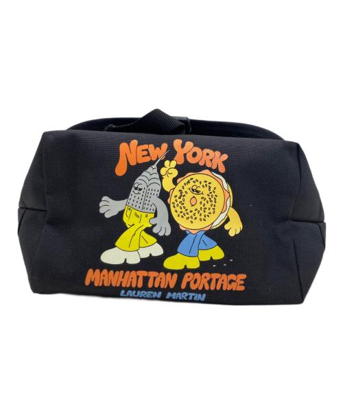 Manhattan Portage（マンハッタンポーテージ）Manhattan Portage (マンハッタンポーテージ) LAUREN MARTIN メッセンジャーバッグ ブラックの古着・服飾アイテム