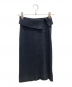 Calvin Klein Jeansカルバンクラインジーンズ）の古着「A-FOLD OVER SWEATER SK」｜ブラック