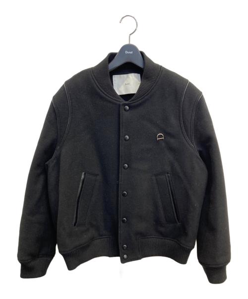 Dunst（ダンスト）Dunst (ダンスト) スタジアムジャンバー ブラック サイズ:Sの古着・服飾アイテム