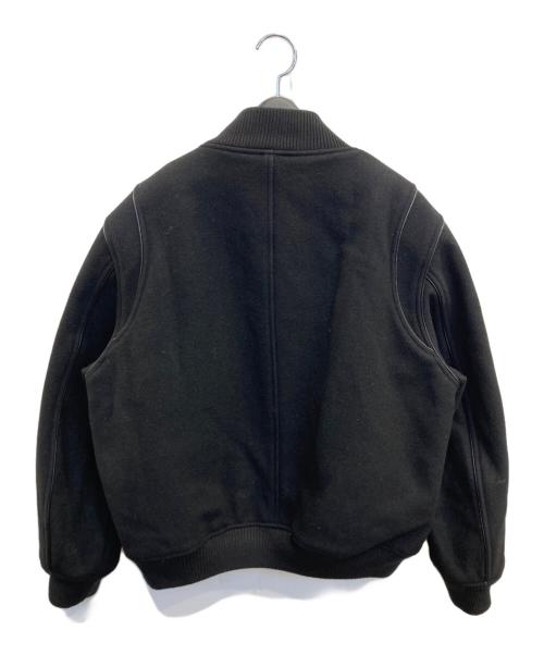 Dunst（ダンスト）Dunst (ダンスト) スタジアムジャンバー ブラック サイズ:Sの古着・服飾アイテム