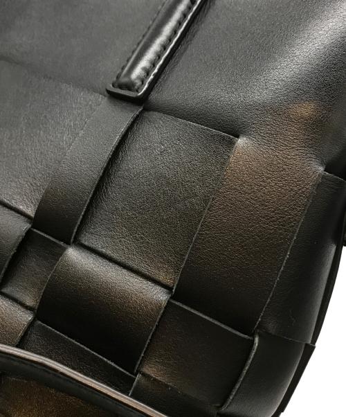 3.1 phillip lim（スリーワンフィリップリム）3.1 phillip lim (スリーワンフィリップリム) 編み込みレザー バケットバッグ ブラックの古着・服飾アイテム