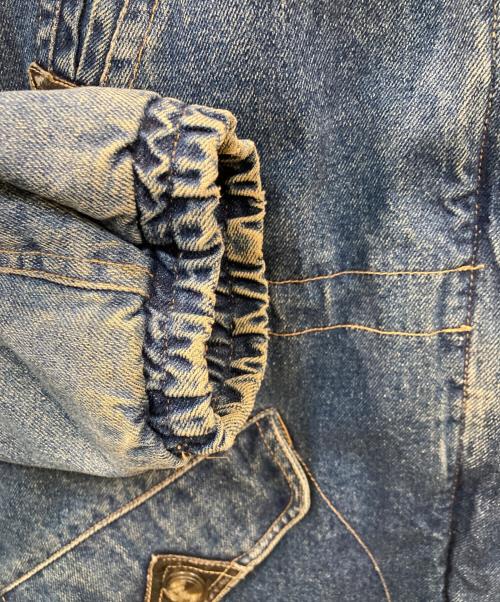 ANDY JOHNS（アンディ・ジョンズ）andy johns (アンディ・ジョンズ) デニムモッズコート インディゴ サイズ:Lの古着・服飾アイテム