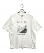 Hanesヘインズ）の古着「アートプリントTシャツ」｜ホワイト