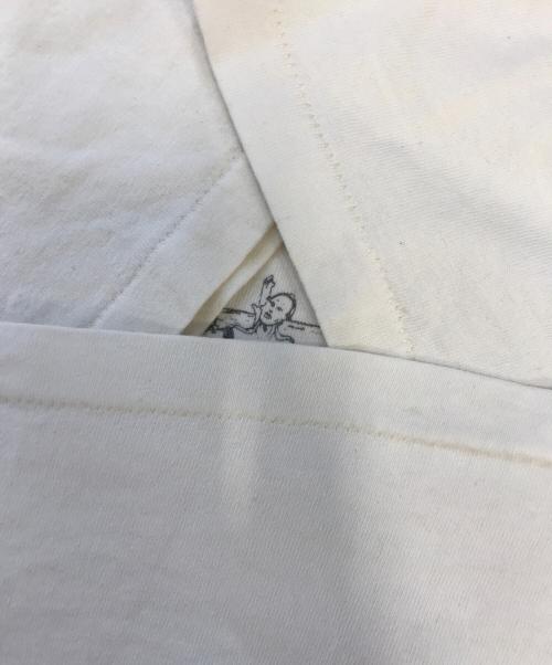 Hanes（ヘインズ）Hanes (ヘインズ) アートプリントTシャツ ホワイト サイズ:XLの古着・服飾アイテム