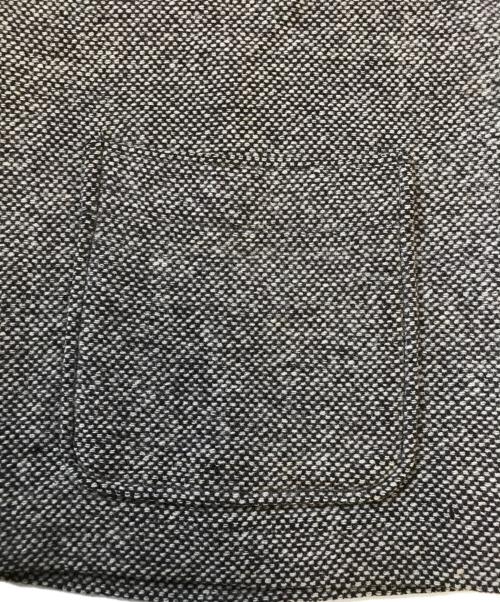 travelo（トラベロ）travelo (トラベロ) ポケ付 ウールカーディガン ブラウン サイズ:44の古着・服飾アイテム