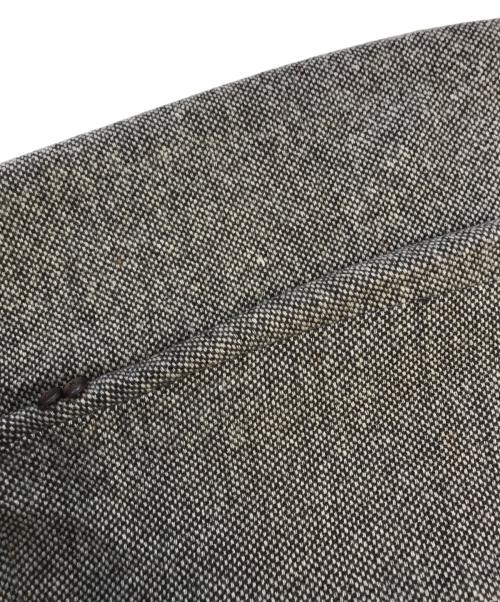 travelo（トラベロ）travelo (トラベロ) ポケ付 ウールカーディガン ブラウン サイズ:44の古着・服飾アイテム