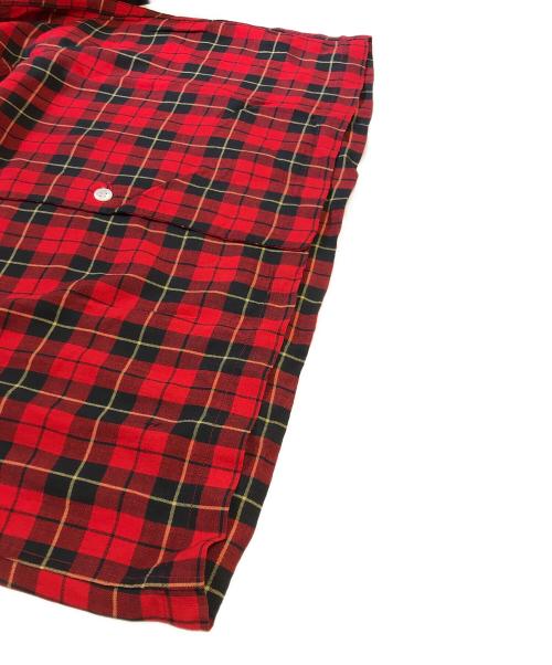 SKIPPER WILSON BROTHERS（スキッパーウィルソンブラザーズ）SKIPPER WILSON BROTHERS (スキッパーウィルソンブラザーズ) レーヨンオープンカラーシャツ レッド サイズ:Mの古着・服飾アイテム