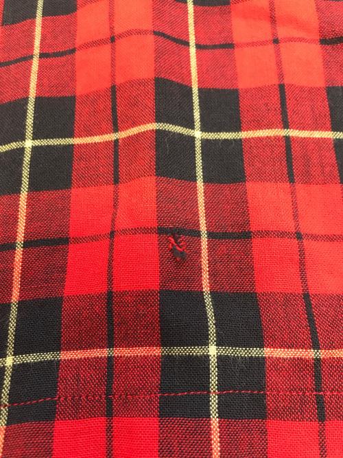 SKIPPER WILSON BROTHERS（スキッパーウィルソンブラザーズ）SKIPPER WILSON BROTHERS (スキッパーウィルソンブラザーズ) レーヨンオープンカラーシャツ レッド サイズ:Mの古着・服飾アイテム