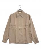 B.V.Dビーブイディー）の古着「長袖シャツ」｜ベージュ