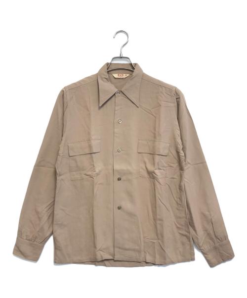 B.V.D（ビーブイディー）B.V.D (ビーブイディー) 長袖シャツ ベージュ サイズ:2の古着・服飾アイテム