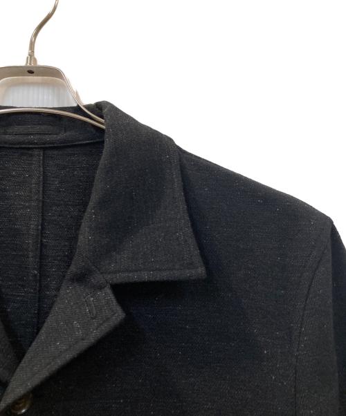 COMME des GARCONS HOMME（コムデギャルソン オム）COMME des GARCONS HOMME (コムデギャルソン オム) ネップハーフコート ブラック サイズ:Mの古着・服飾アイテム